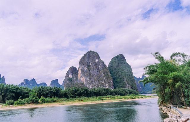 人民幣背後的風景十分著名的陽朔九馬畫山一定要來看看