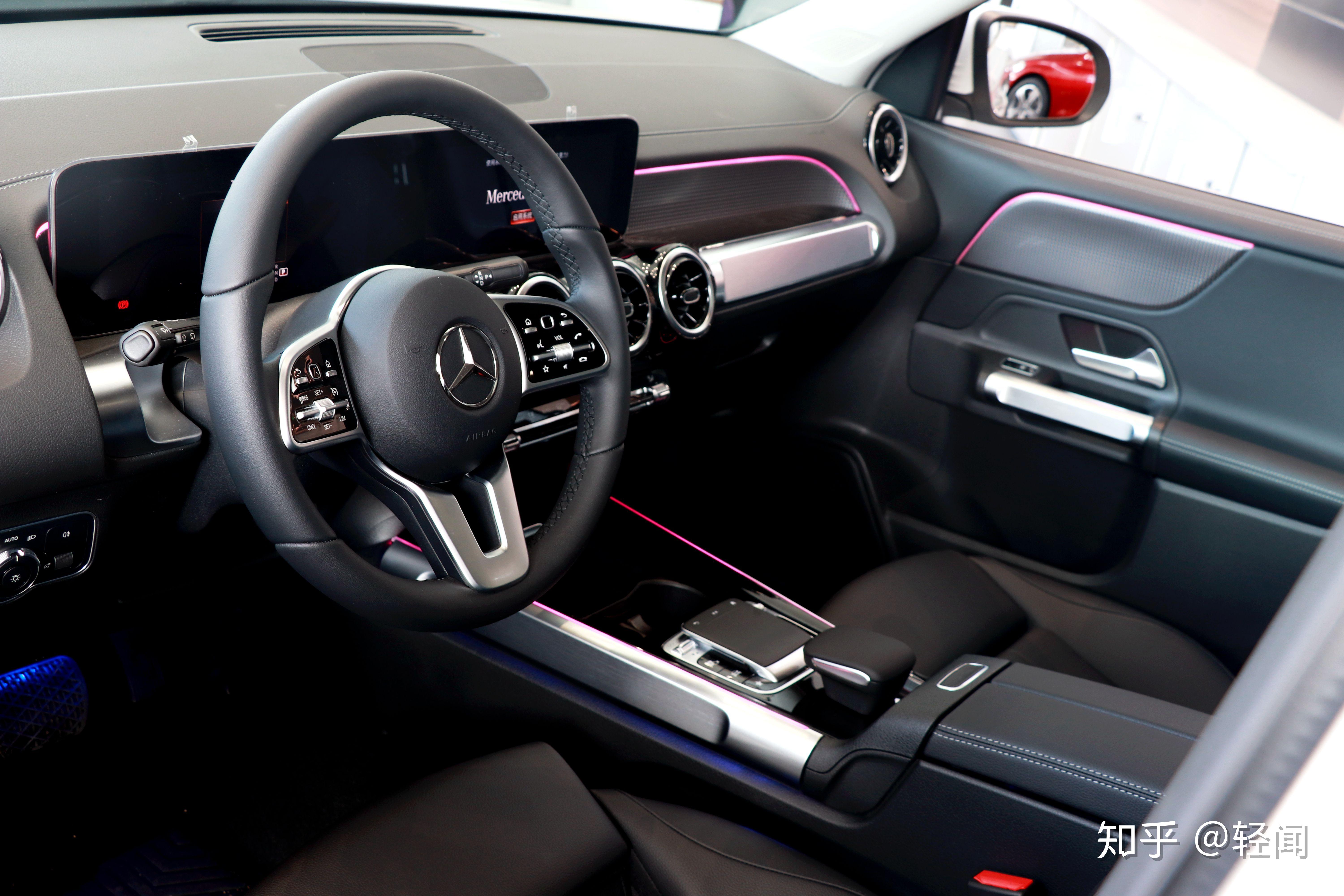 探店奔驰glb实拍只要优惠到位销量肯定到位