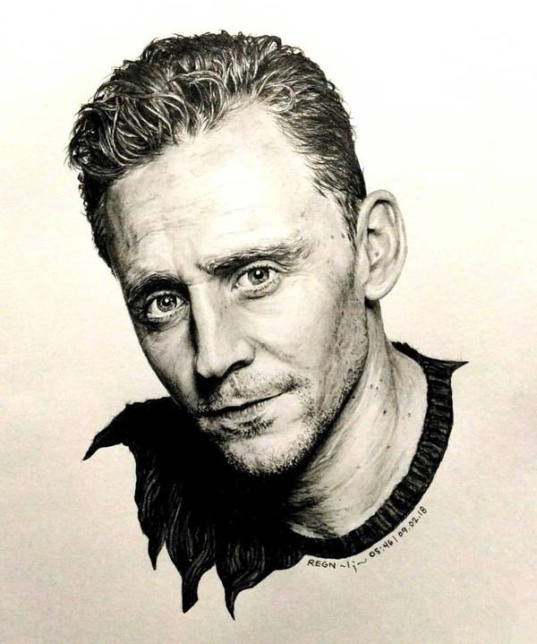 国外大神用素描的形式展现了漫威演员