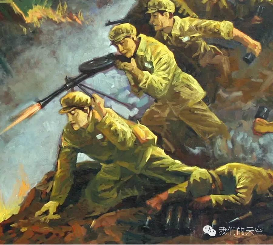1952年10月14日,志愿军第15军45师135团1连坚守上甘岭537.
