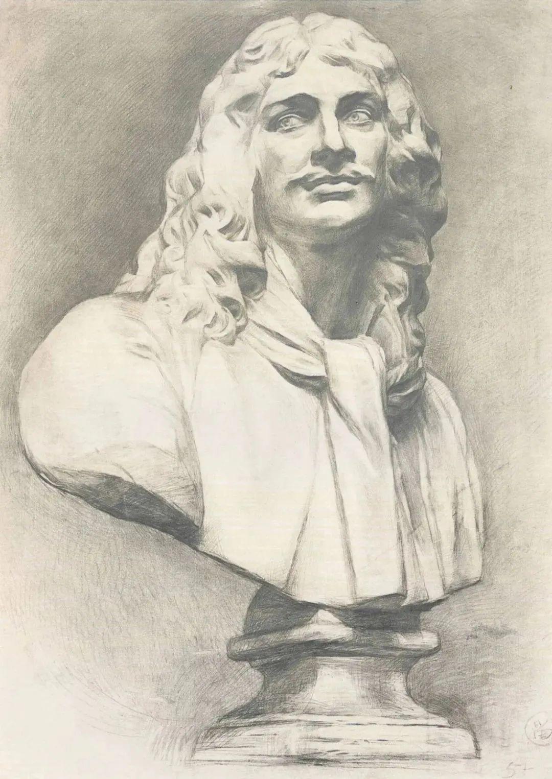 中央美术学院附中—最全素描留校作品集合!