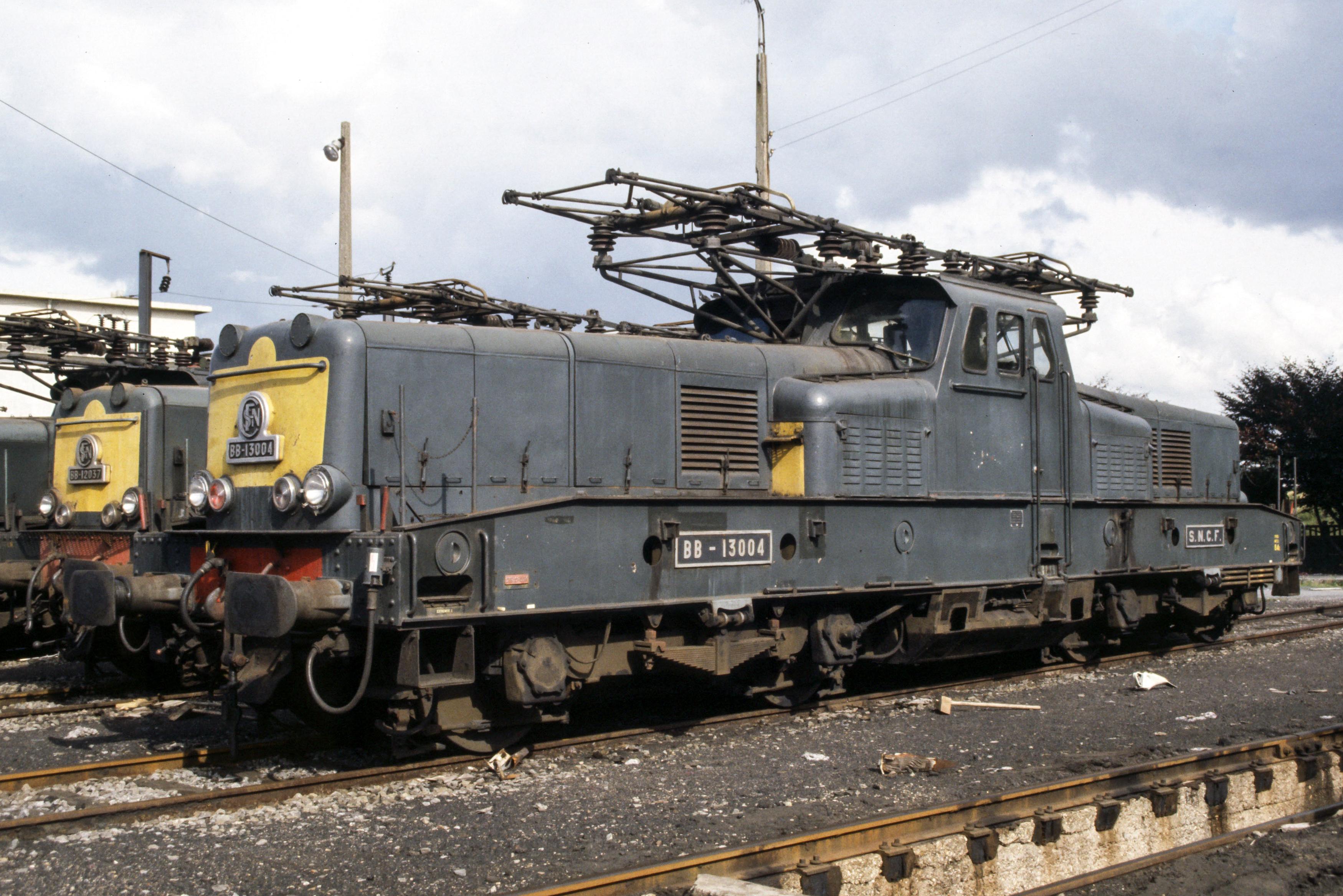 科普单相牵引电动机在电力机车上的尝试法国国营铁路bb13000型电力