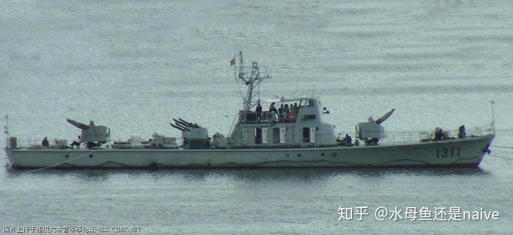 人民海军主要炮艇护卫艇简介