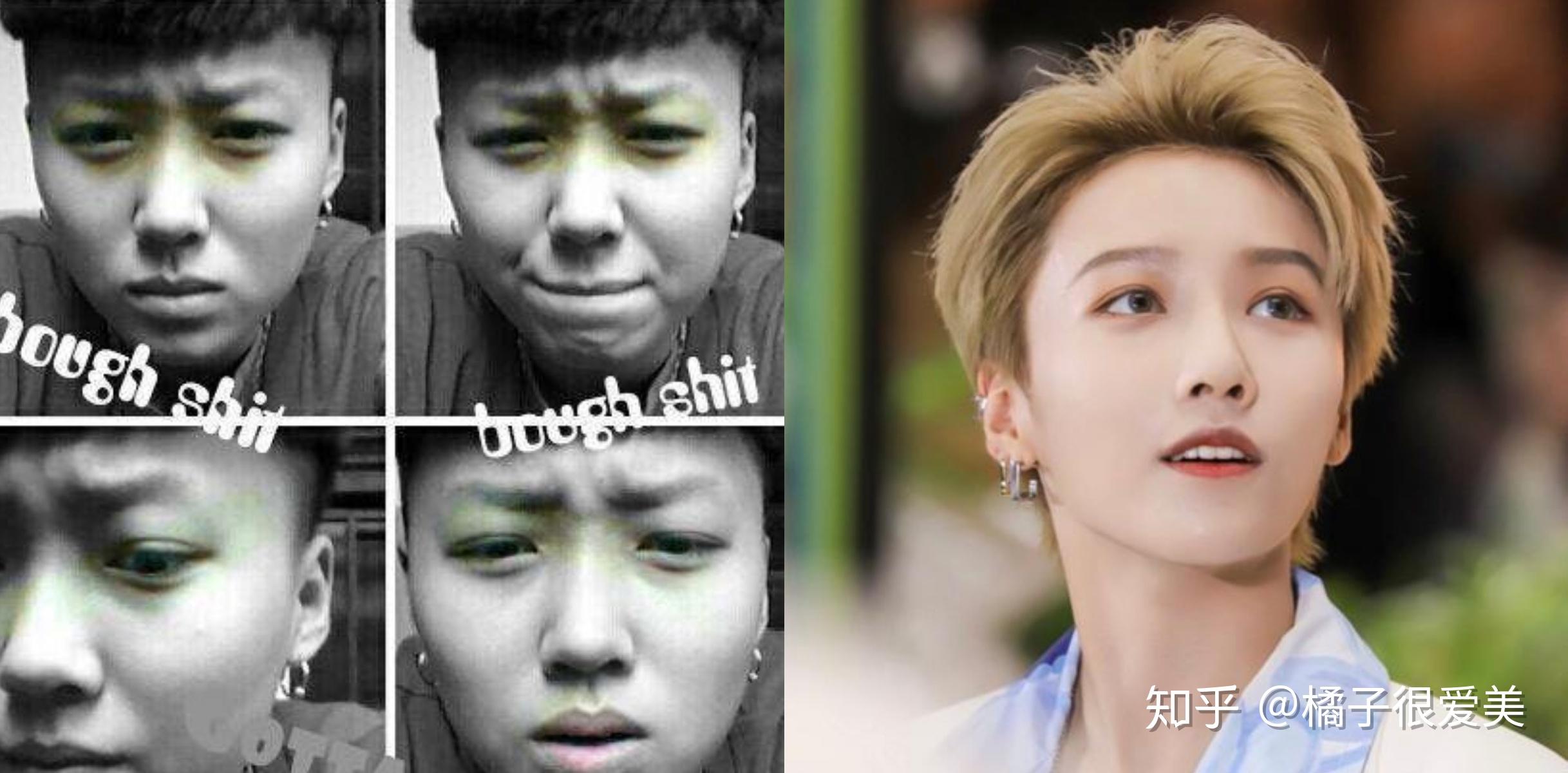 刘雨昕在脸上是进行了一些调整的,但是做的很成功,现在这张脸比起以前