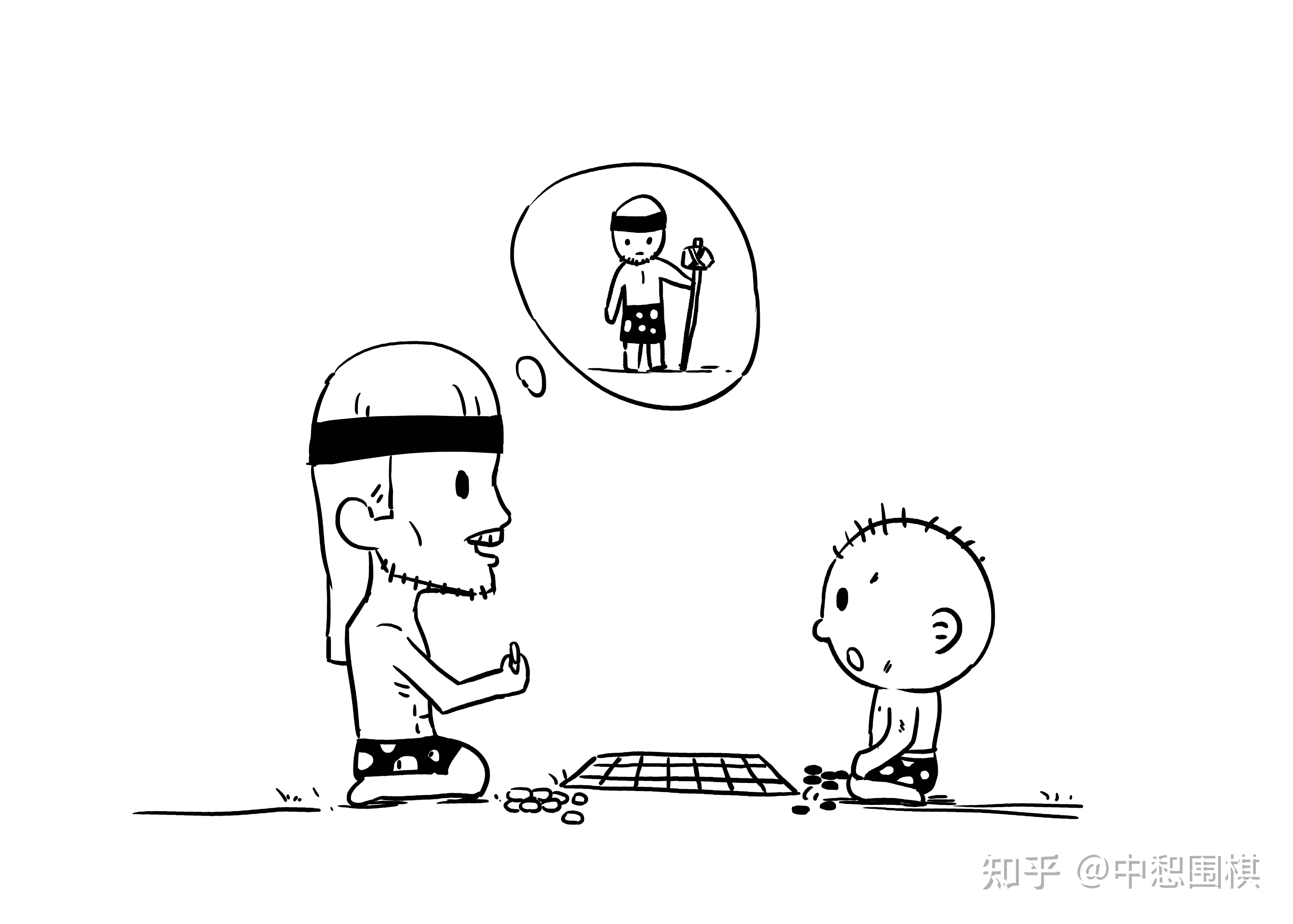 【棋棋讲故事】围棋的起源:尧造围棋,教子丹朱 - 知乎