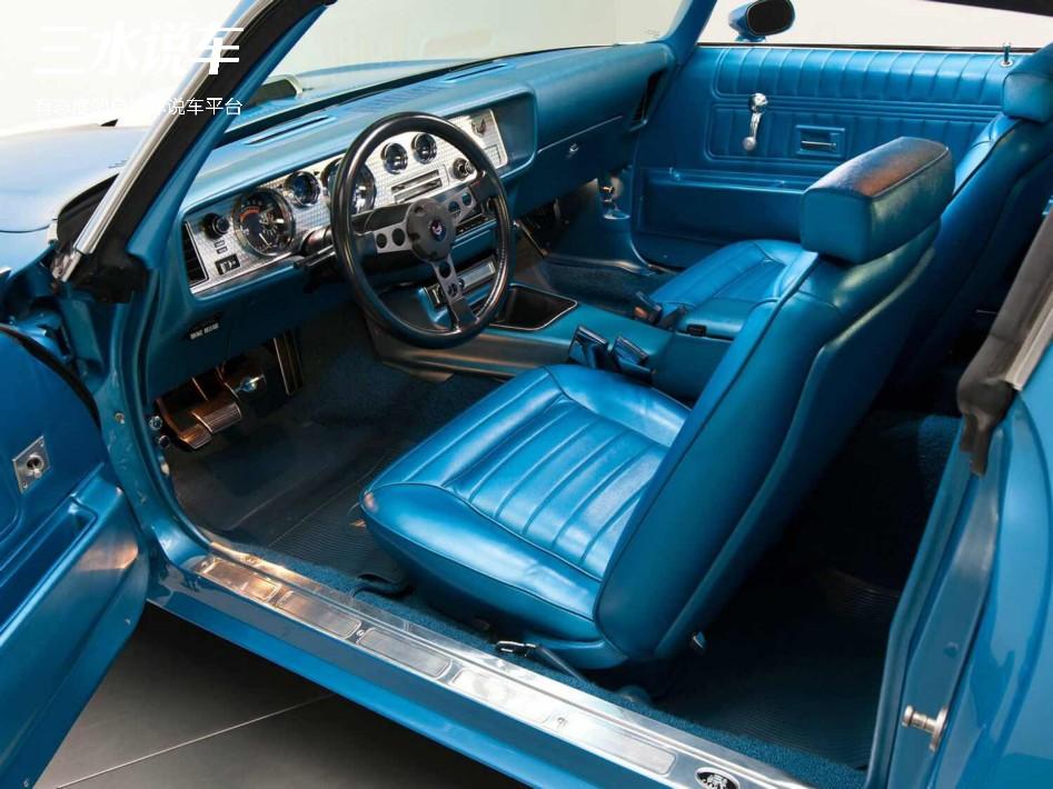 超级火鸟蓝色内饰庞蒂亚克firebird