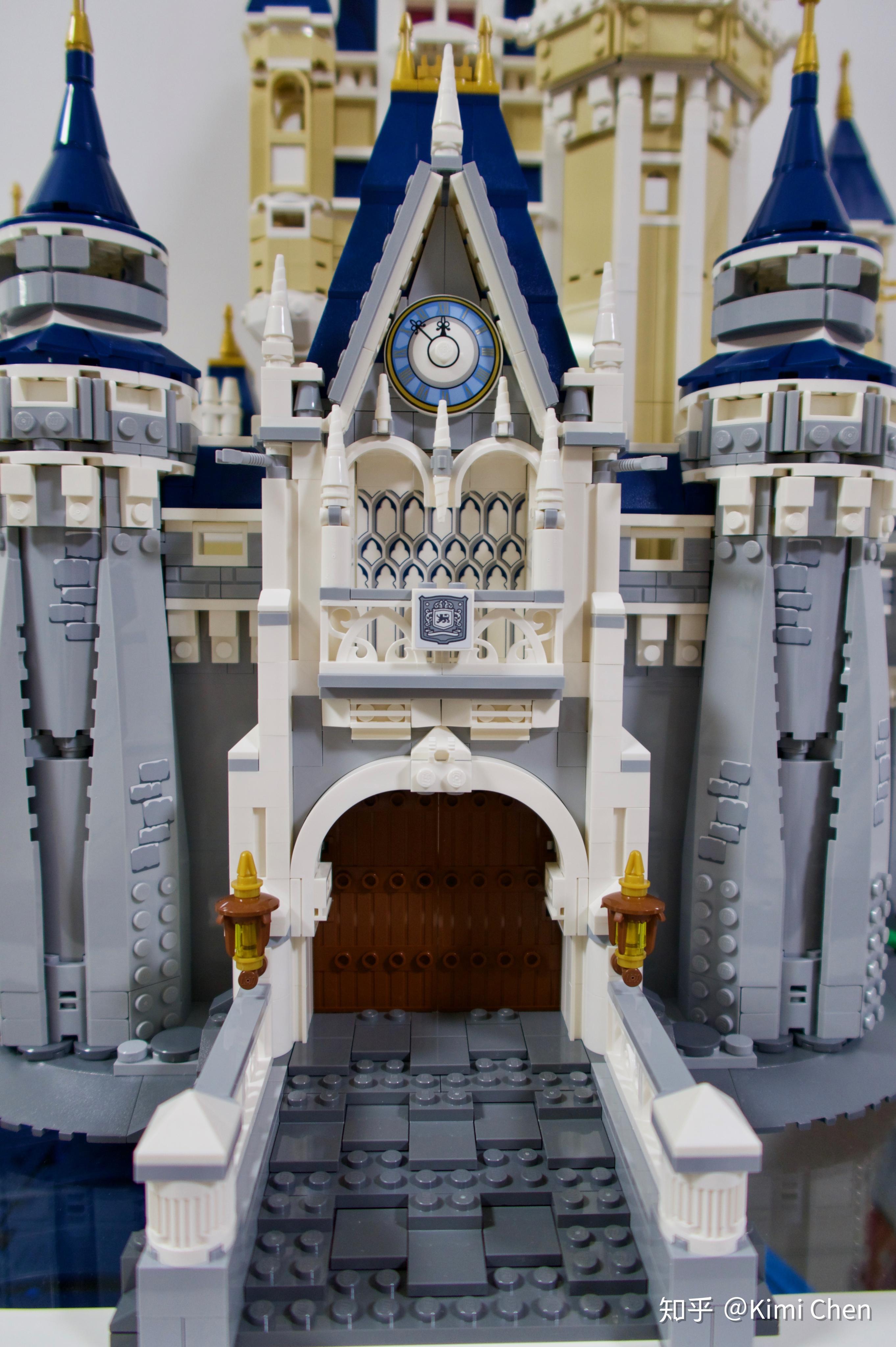 华丽的梦幻王国乐高lego71040disneycastle