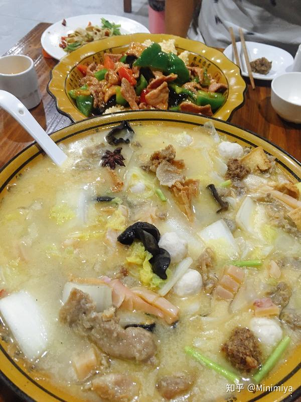 河南安阳上烩菜,又是菜又是汤