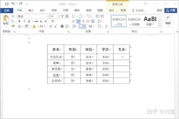 Word表格太难搞？6个小技巧帮你轻松搞定！ - 知乎