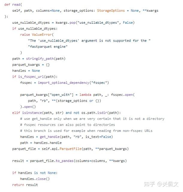 Python read parquet bug 