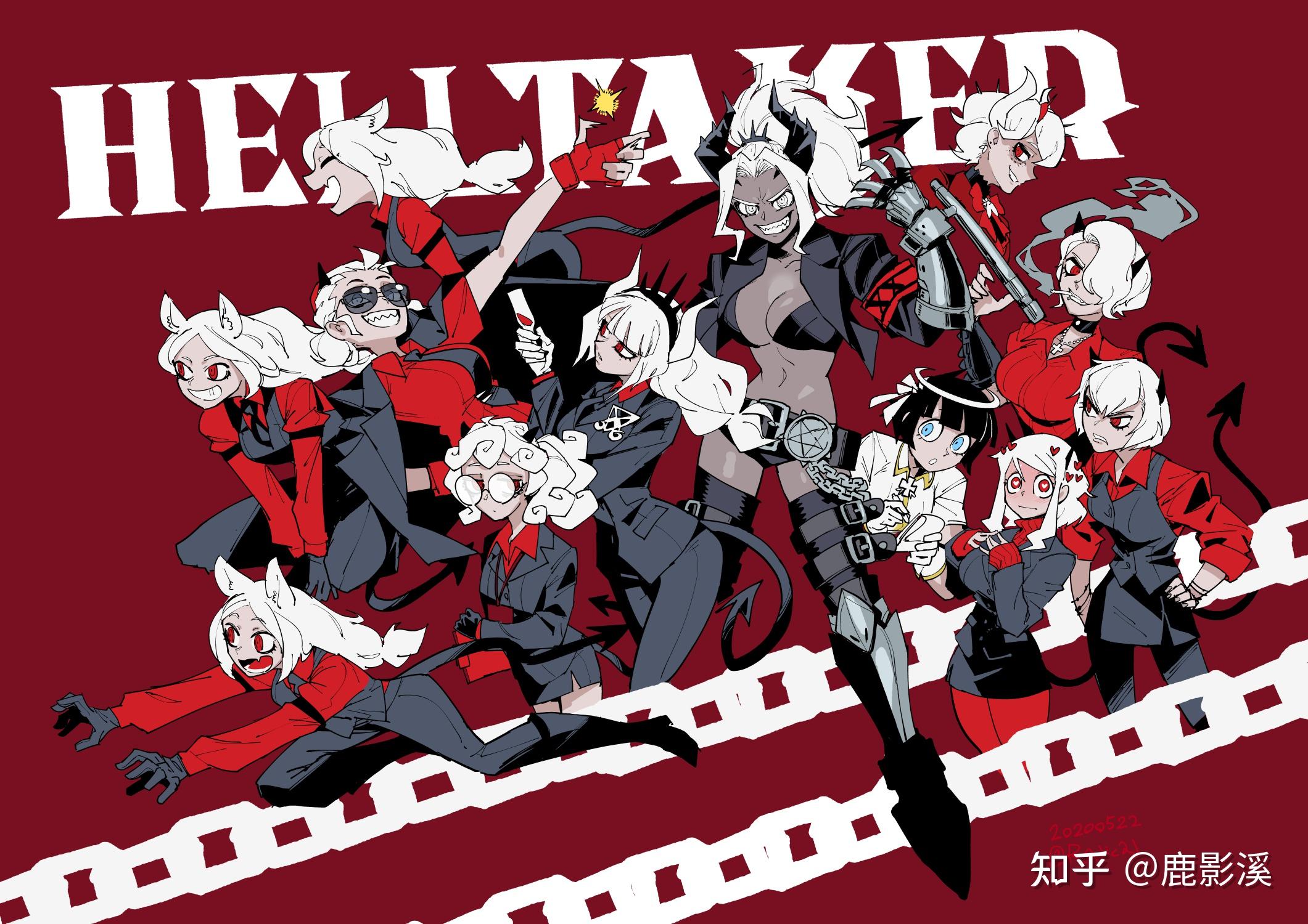 《helltaker》(地狱把妹王)一些diao图dlc图 - 知乎