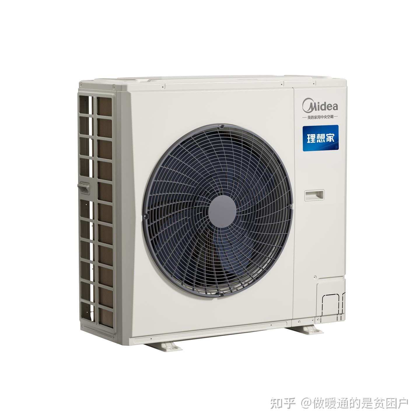 美的理想家4代单风扇拆机评测——连续喷气增焓+加强制冷流路设计+未来支持OTA10HZ低频+伪矮窗机