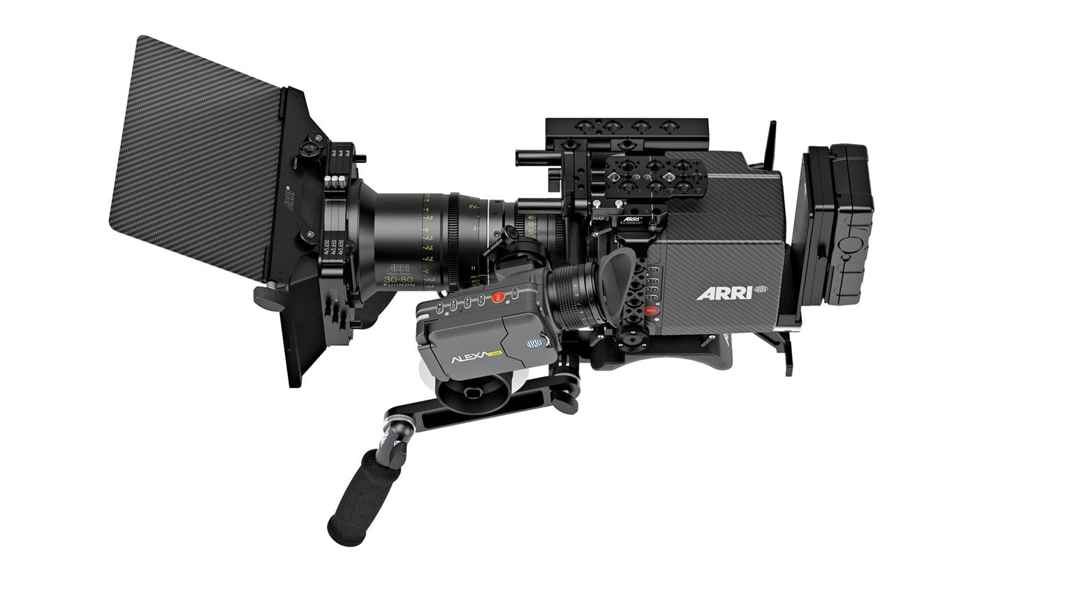 ii,售价15000出头,大家可能比较熟悉了,而另一台则是arri alexa mini