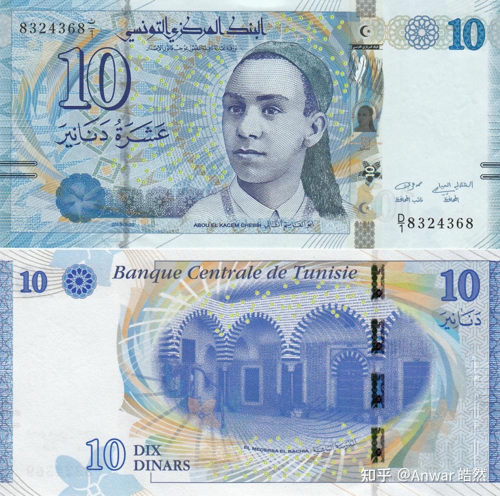 【正面】艾布·卡西姆·沙比【背面】madrasa el bachia学校艾布