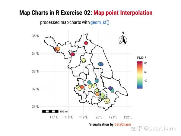 绘图提高篇 | R-gstat-ggplot2 IDW计算及空间插值可视化 - 知乎