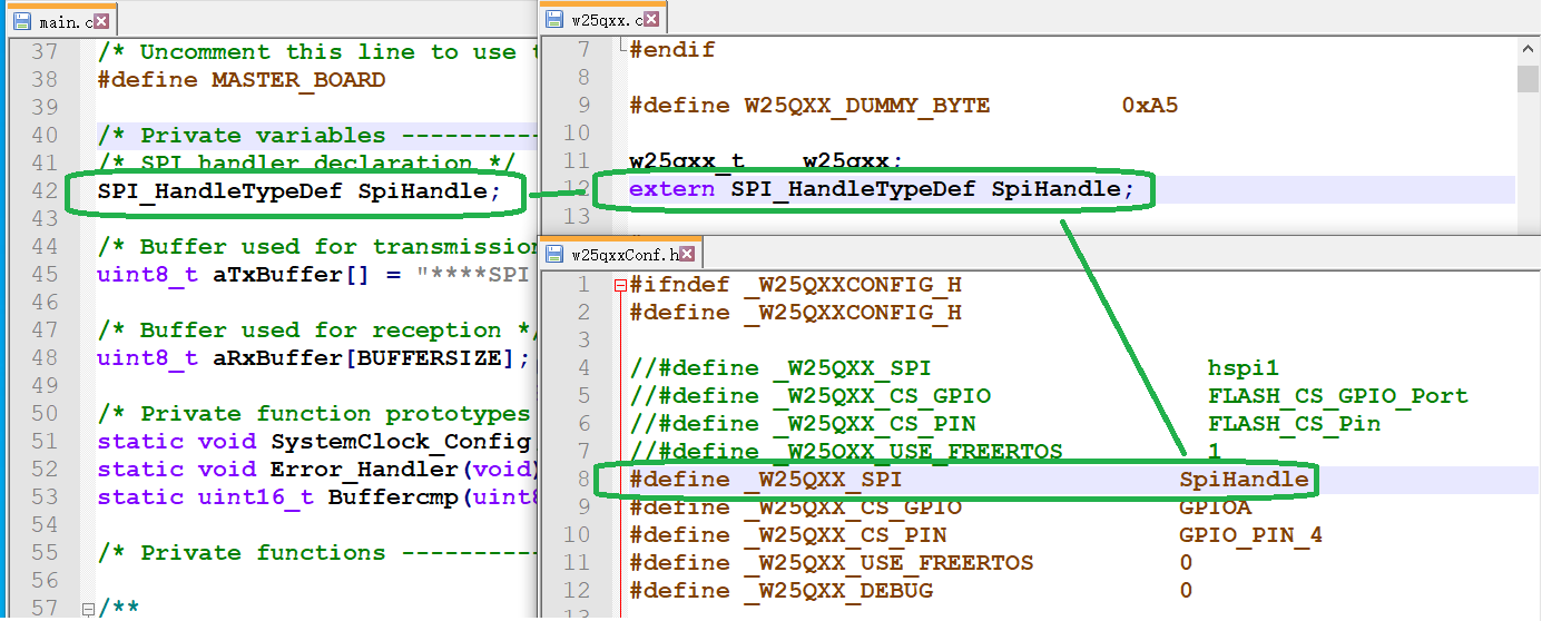 Stm32f0 spi hal w25q128 