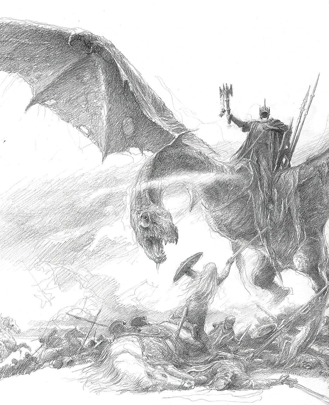 魔戒插画系列—艾伦·李 - 知乎