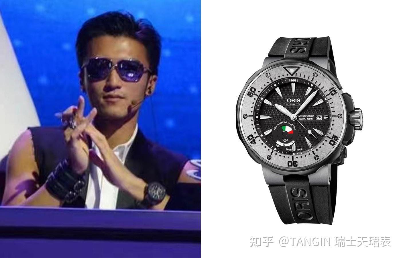 盘点大湾区哥哥的腕表港式痞帅谢霆锋