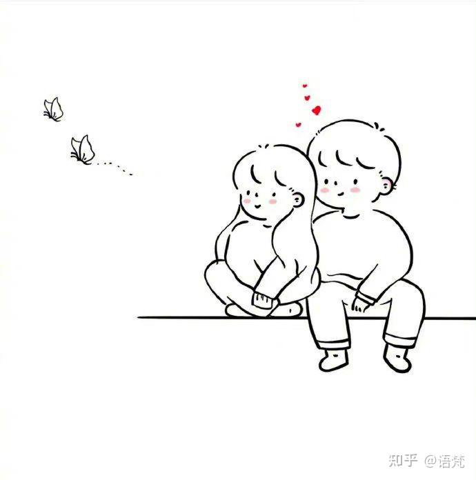 这就是两小无猜的情感,简简单单,快快乐乐.
