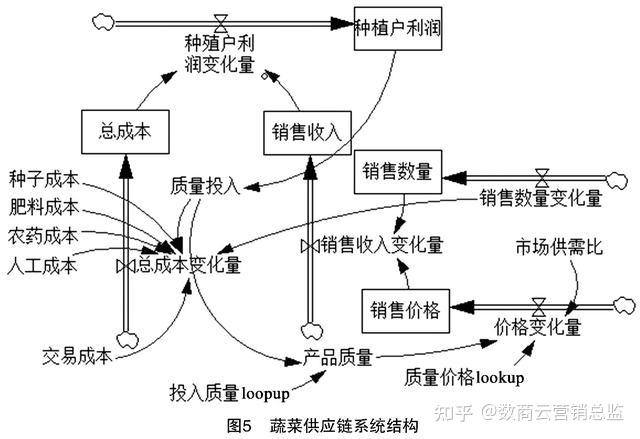 3 以蔬菜為例———基於系統動力學對供應鏈運作模式盡進行比較