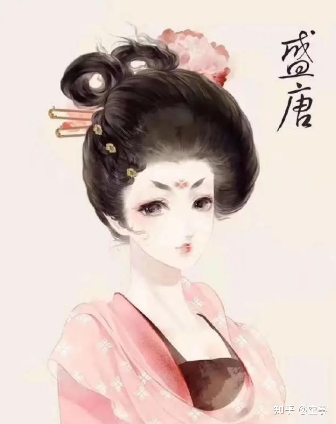 中国各朝代女子发型图鉴