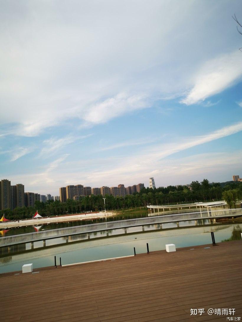 晴雨轩打卡西安网红公园小三亚大汉相伴乐逍遥