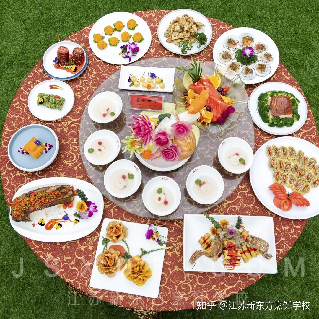 心动预警中餐专业学子宴席作品展你能忍到第几道开始馋