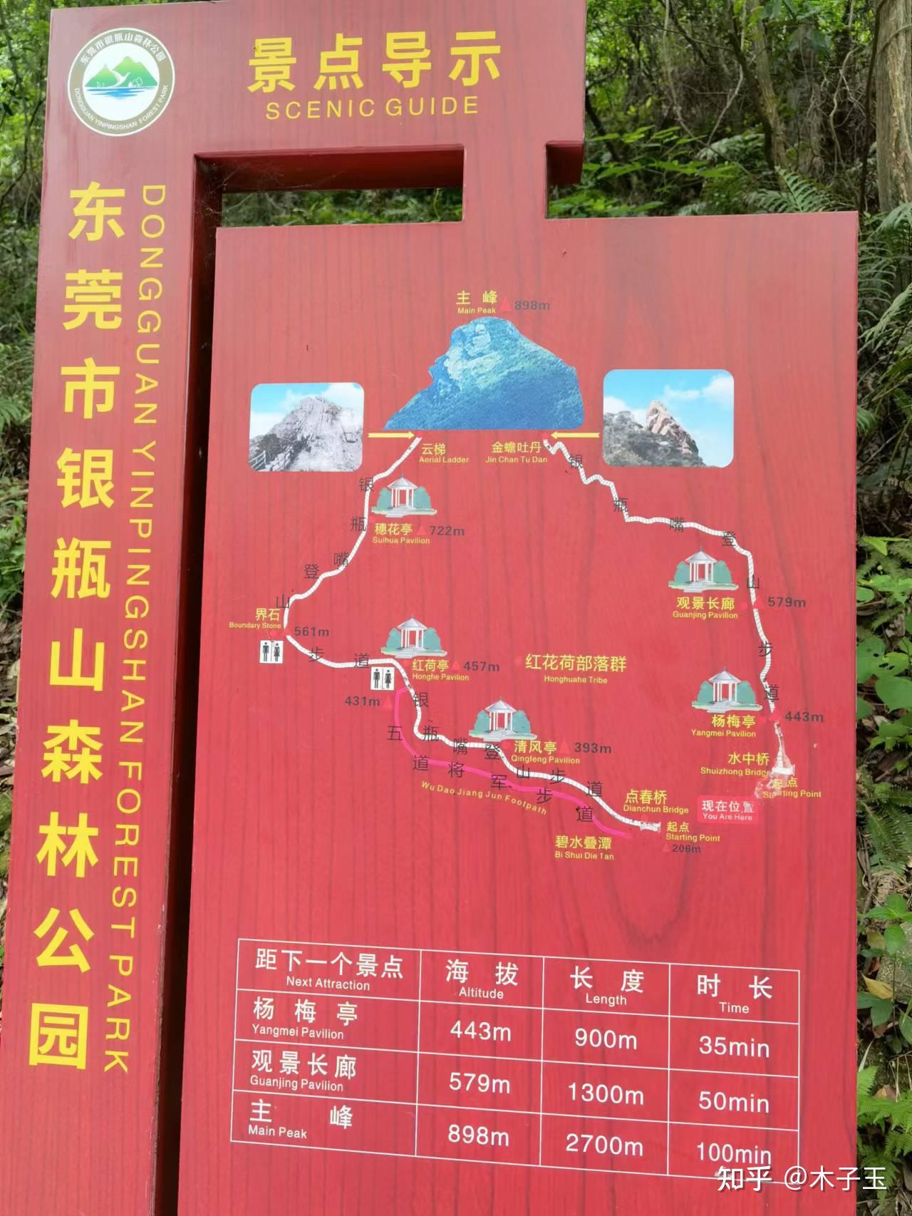 东莞第一峰——银瓶山攻略