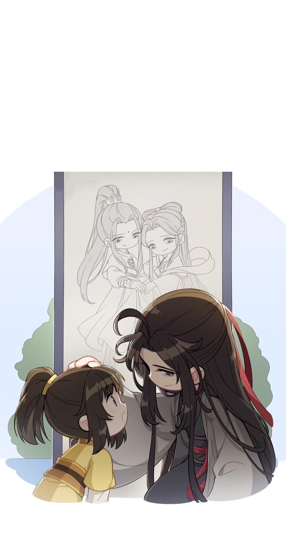 动漫壁纸q版魔道祖师