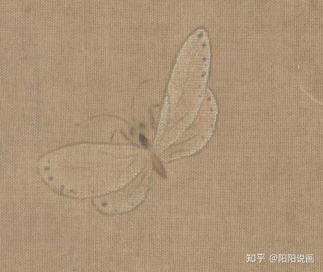 宋海棠蛱蝶图北京故宫博物院藏