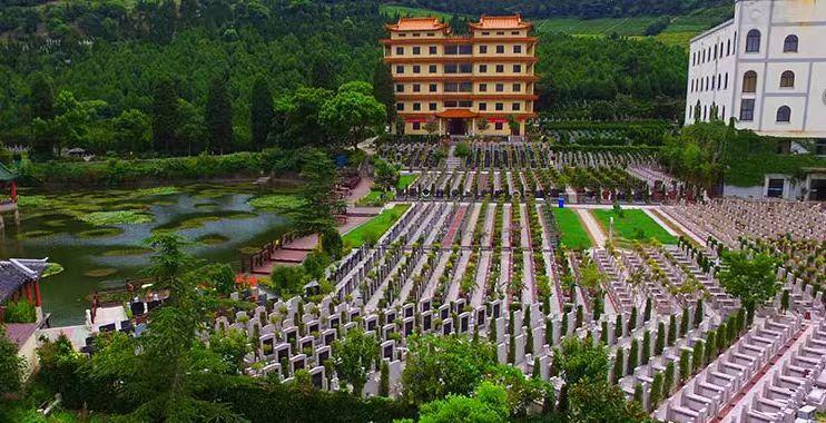 苏州横泾公墓旺山墓区图片