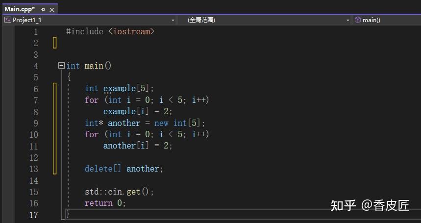 27 - C++ 数组 - 知乎