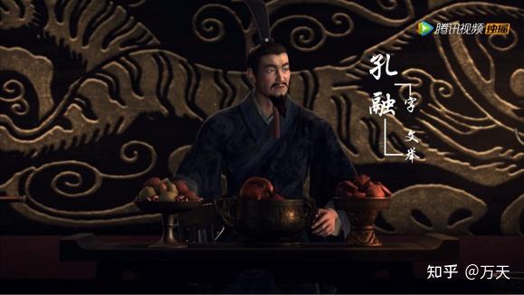 作品中的三国人物之孔融