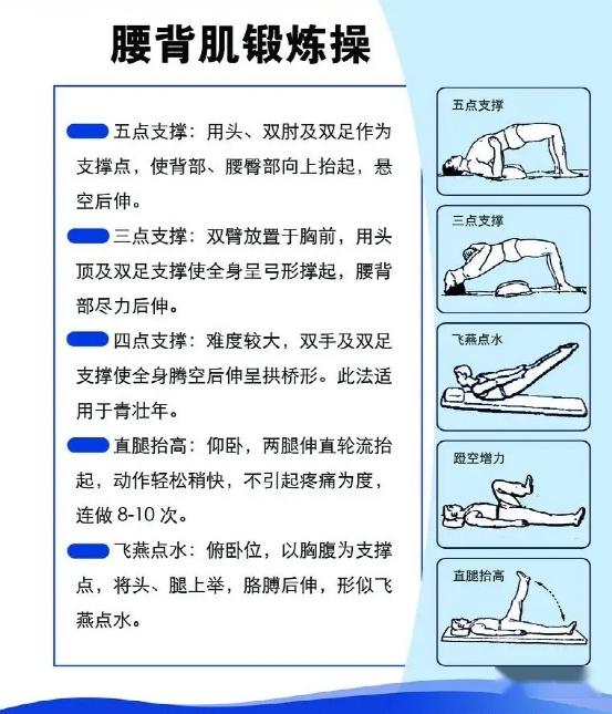 床上锻炼动作图解图片