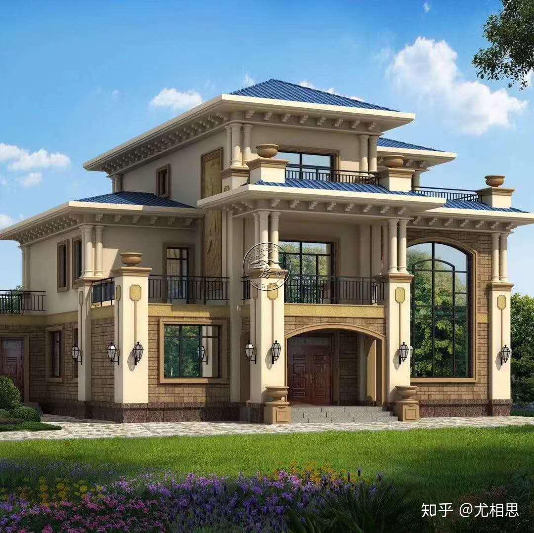 别墅设计农村豪华大气三层别墅小洋楼神仙来了都想住