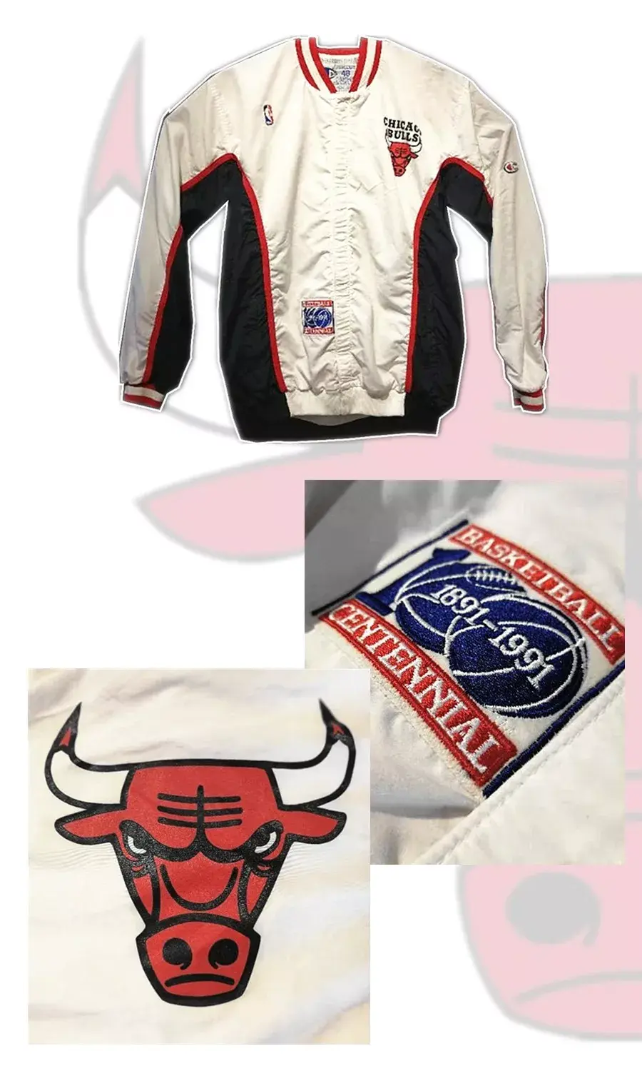 champion 91年 公牛队出场服