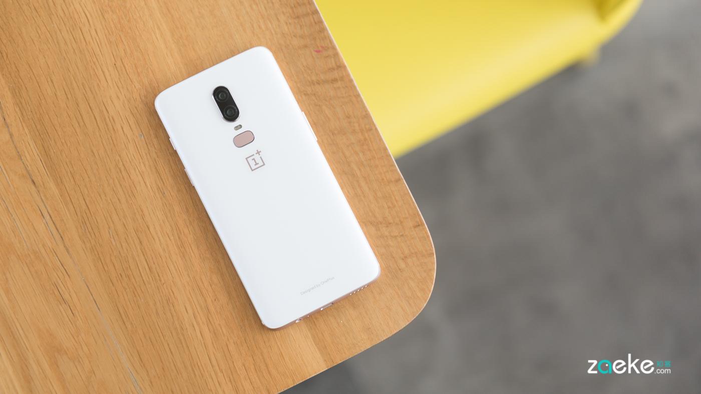 一加手机6珠光白图赏做你手心的明珠