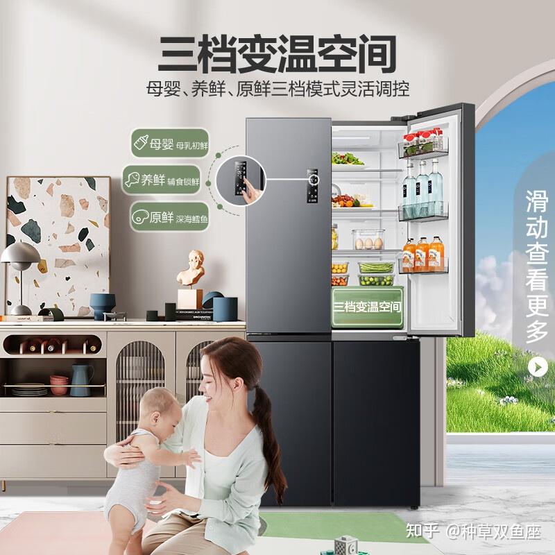 冰箱双开和四开哪个更好,电冰箱选什么品牌的好?