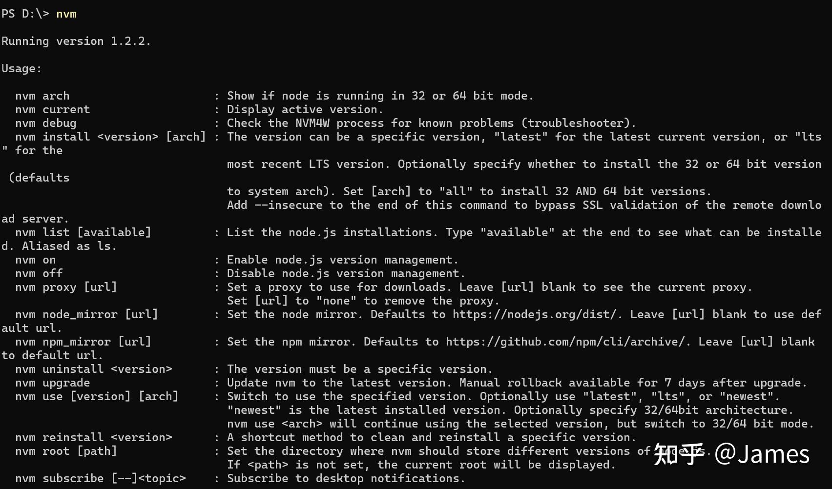 Windows nvm Node Version Manager windows nvm node version manager