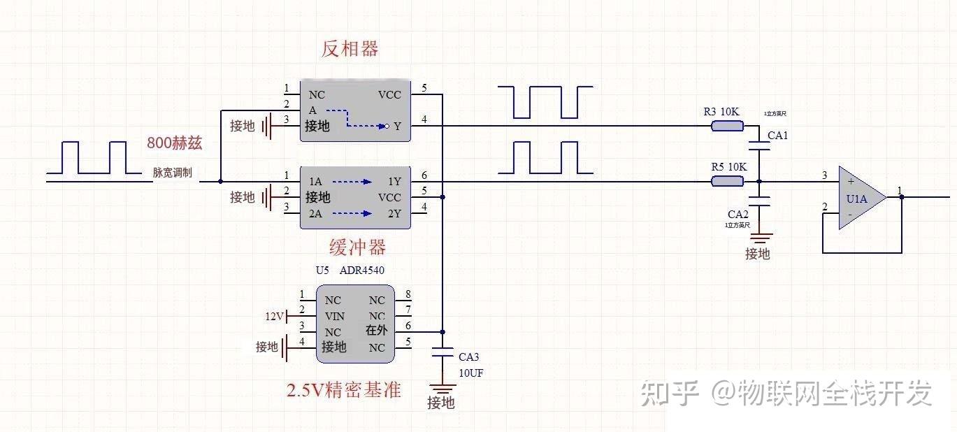 附图1是朋友要求我帮忙分析的PWM转直流电压的高精度滤波电路。 - 知乎