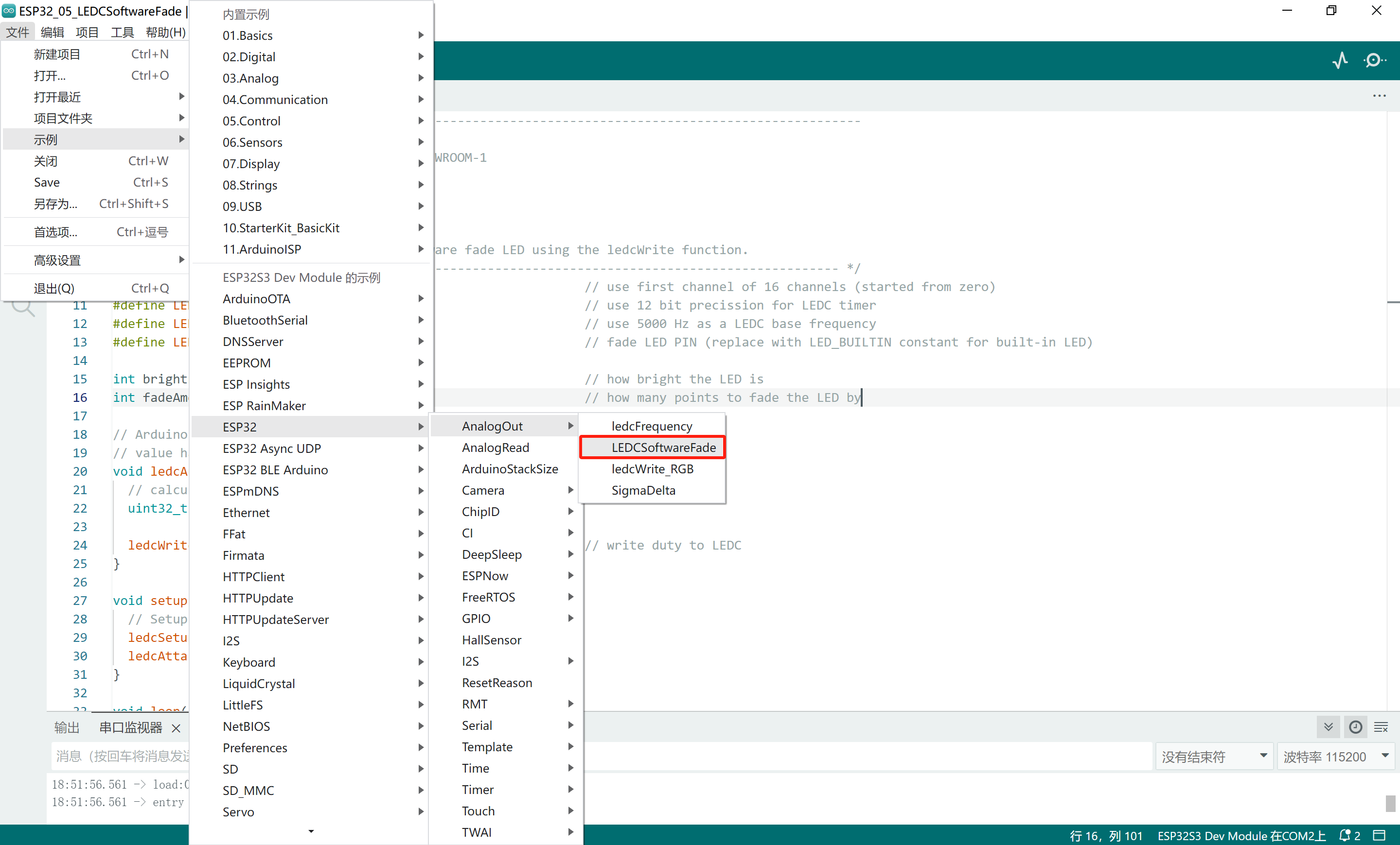 Esp32 08 arduino esp32 ledc api 