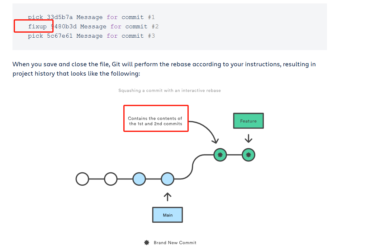 用git rebase -i整理commit message - 知乎