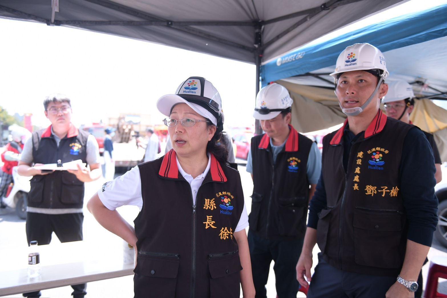 台湾花莲地震中的三张照片