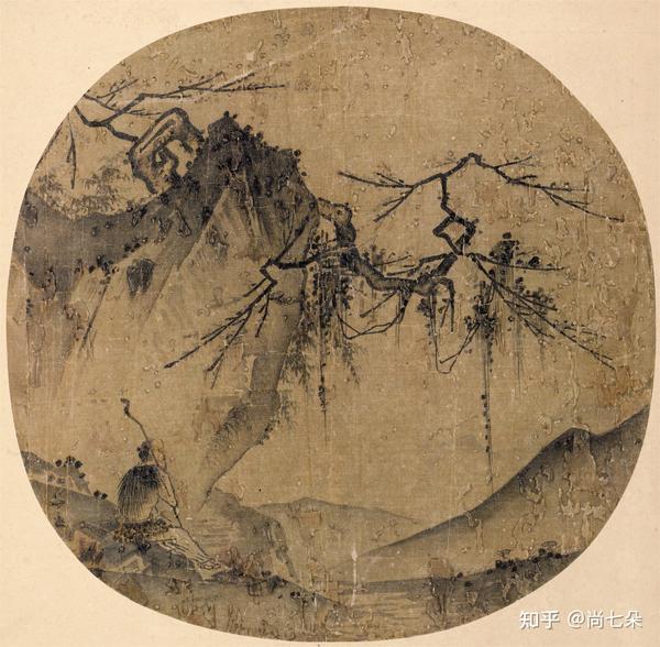 南宋画家马远小景山水古代国画美术资料绘画素材图片报销 - 知乎