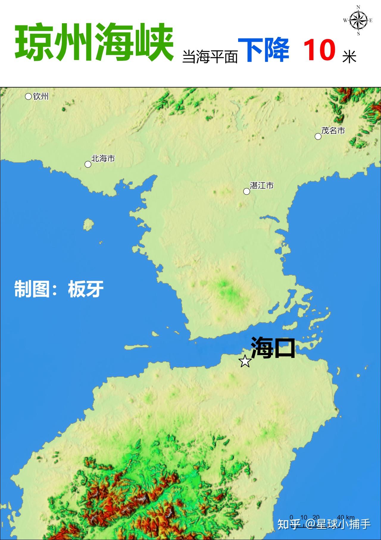 琼州海峡为什么没有建跨海通道?从地理角度看看 - 知乎