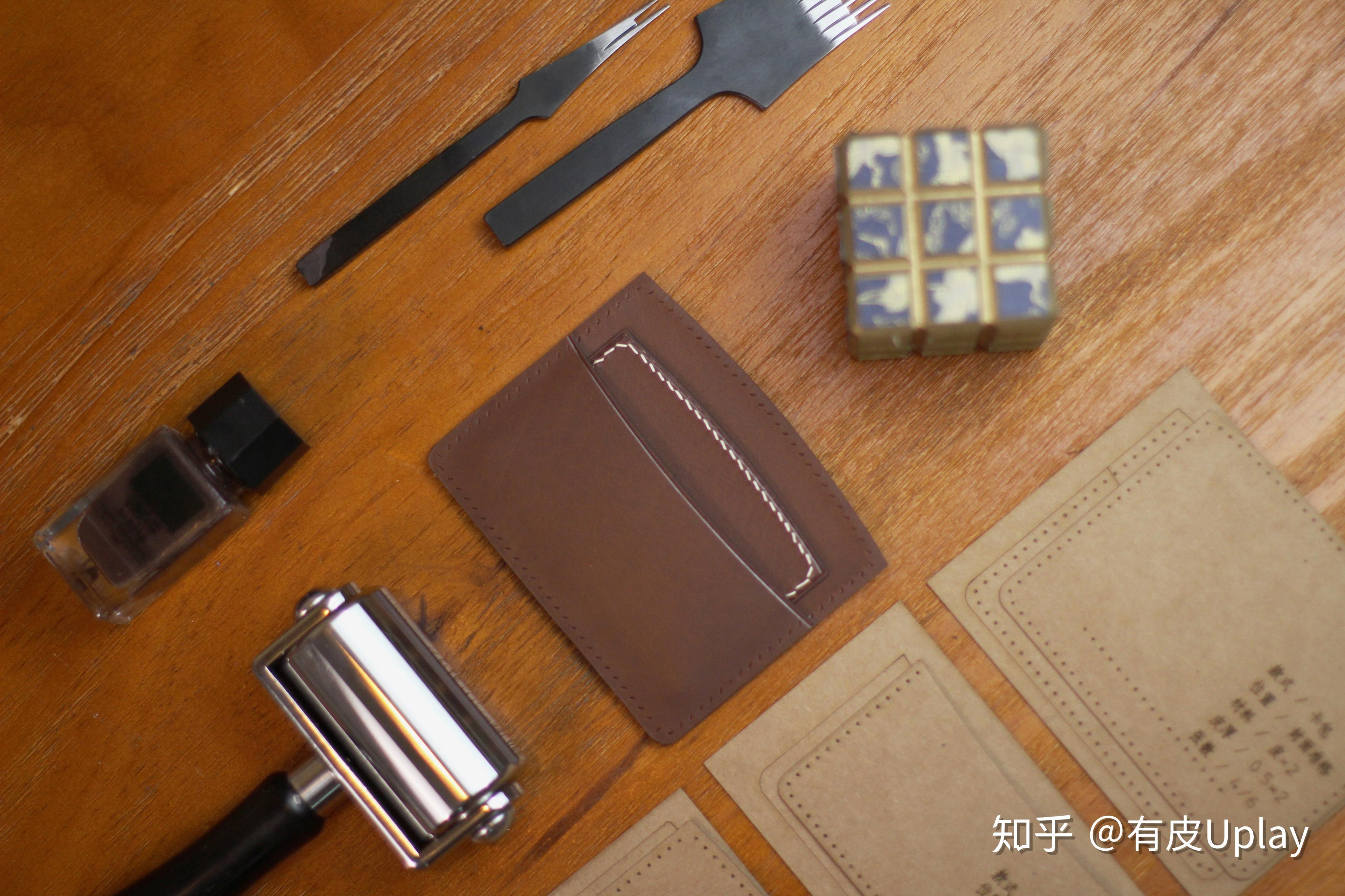 从这里,继续跳进手工皮具深坑!(内含基础卡包详细教程) - 知乎