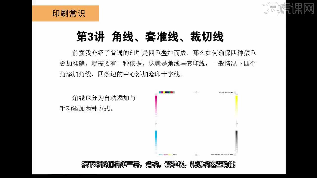 29.印刷-完整制版流程:快速添加角线,分切线,套准线