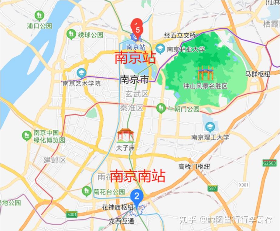 南京火车站位置地图图片