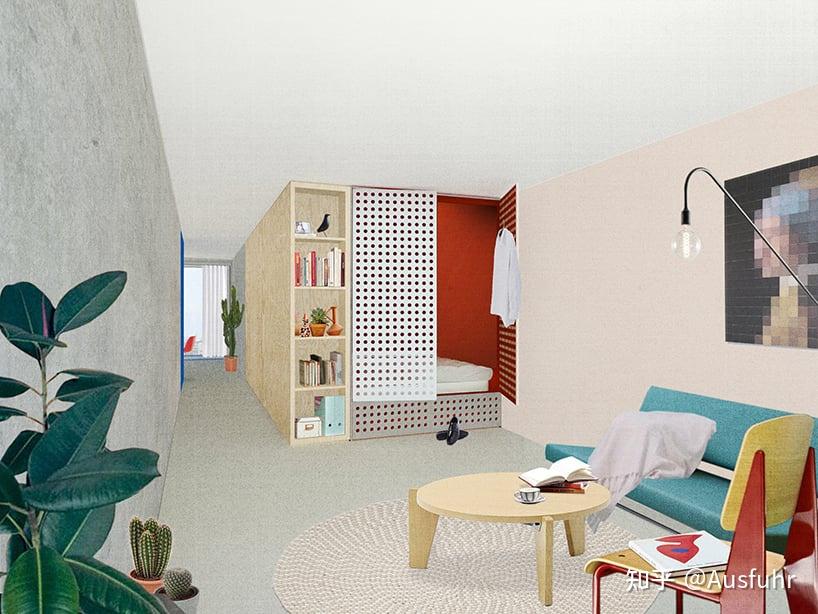 设计灵感｜阿姆斯特丹｜多类型紧凑型公寓 - 知乎