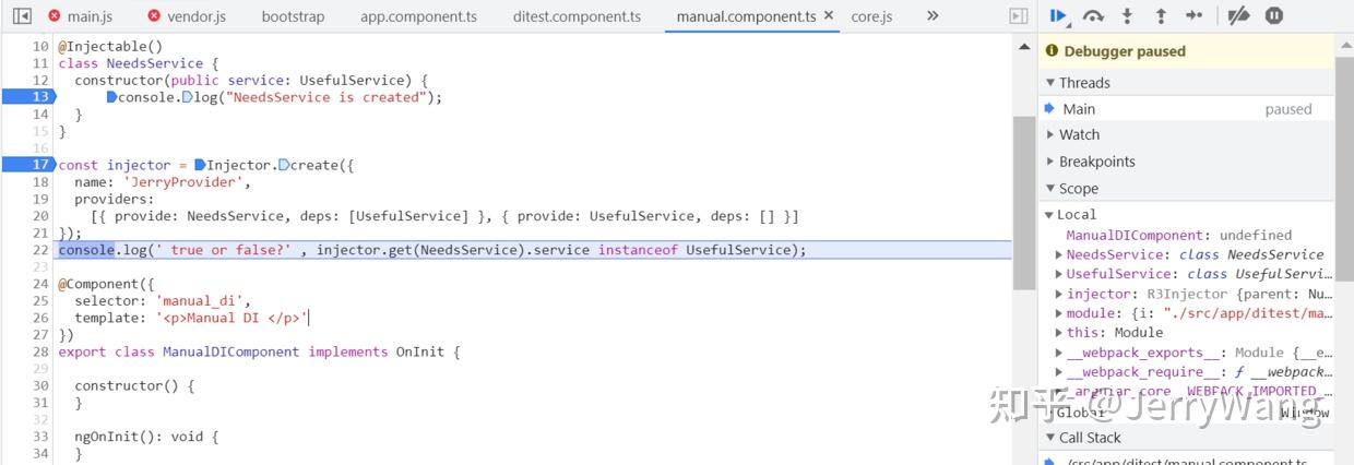 Angular 使用 Injector API 人工获取依赖注入的实例 - 知乎